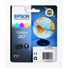 EPSON ink bar Singlepack "Globus" Colour 267 ink cartridge-pro WF-100 (6,7 ml)