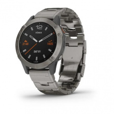 Garmin GPS sportovní hodinky fenix6 PRO Sapphire, Titanium/Titanium Band (MAP/Music) Garmin GPS sportovní hodinky fenix6 PRO Sapphire, Titanium/Titanium Band (MAP/Music)