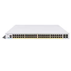 Cisco Catalyst switch C1300X-48P-4X (48xGbE,4xSFP28,10Gb/s uplink - 25Gb/s stack only,48xPoE+,740W) Cisco Catalyst switch C1300X-48P-4X (48xGbE,4xSFP28,10Gb/s uplink - 25Gb/s stack only,48xPoE+,740W)