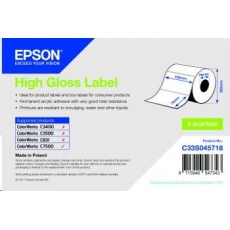 Epson label roll, normal paper, 102x76mm