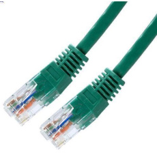 XtendLan patch kabel Cat5E, UTP - 10m, zelený