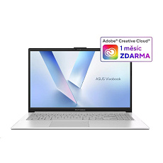 ASUS NTB Vivobook Go 15 (E1504FA-BQ5409W), R3 30, 15.6" FHD, 8GB, 256GB SSD, Radeon, W11 Home, Cool Silver ASUS NTB Vivobook Go 15 (E1504FA-BQ5409W), R3 30, 15.6" FHD, 8GB, 256GB SSD, Radeon, W11 Home, Cool Silver