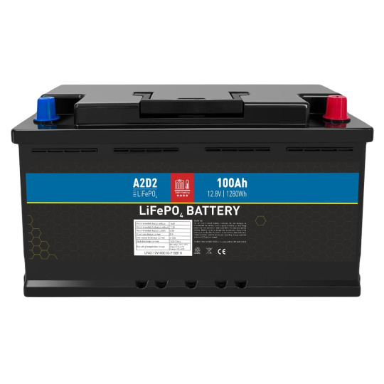 AVACOM A2D2 Baterie pro LiFePO4 12,8V 100Ah F15 SELF-HEAT Case pro autobaterii (REPT cells)
