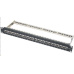 XtendLan Patch panel, 19'', 24 portů, vyjmutelné keystone, Cat6a, stíněný