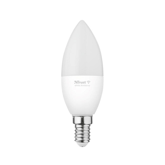 TRUST Smart WiFi LED candle white ambience E14