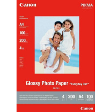 Canon fotopapír GP-501 10x15 cm, lesklý 100ks, 200g/m Canon fotopapír GP-501 10x15 cm, lesklý 100ks, 200g/m