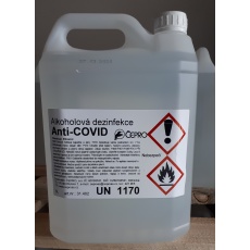 Alkoholová dezinfekce Anti-COVID 5L