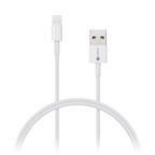 CONNECT IT Wirez Apple Lightning -> USB-A, bílý, 0,5 m