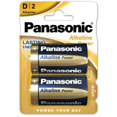 BAZAR - PANASONIC Alkalické baterie Alkaline Power LR20APB/2BP D 1,5V (Blistr 2ks) - Poškozený obal (Komplet) BAZAR - PANASONIC Alkalické baterie Alkaline Power LR20APB/2BP D 1,5V (Blistr 2ks) - Poškozený obal (Komplet)