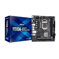 ASRock MB Sc LGA1200 H510M-HVS R2.0, Intel H510, 2xDDR4, 1xHDMI, 1xVGA, mATX ASRock MB Sc LGA1200 H510M-HVS R2.0, Intel H510, 2xDDR4, 1xHDMI, 1xVGA, mATX