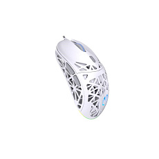 BAZAR - Endorfy Herní myš LIV Onyx White, Drátová, ARGB, bílá, rozbaleno