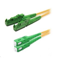 Duplexní patch kabel SM 9/125, OS2, E2000(APC)-SC(APC), LS0H, 10m