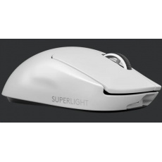 Logitech herní myš G PRO X SuperLight, Wireless Gaming Mouse, White