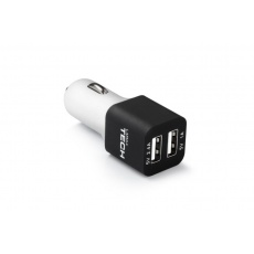 LAMAX Tech USB Car Charger 3.4A - USB nabíječka do auta (2x USB) - černá/bílá LAMAX Tech USB Car Charger 3.4A - USB nabíječka do auta (2x USB) - černá/bílá