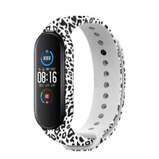 Rhinotech řemínek pro Xiaomi Mi Band 6 bílá - motiv bílý tygr Rhinotech řemínek pro Xiaomi Mi Band 6 bílá - motiv bílý tygr