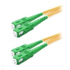 Duplexní patch kabel SM 9/125, OS2, SC(APC)-SC(APC), LS0H, 1m Duplexní patch kabel SM 9/125, OS2, SC(APC)-SC(APC), LS0H, 1m