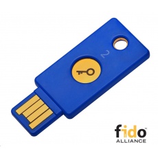 Security Key - USB-A, podporující vícefaktorovou autentizaci, podpora FIDO U2F, voděodolný Security Key - USB-A, podporující vícefaktorovou autentizaci, podpora FIDO U2F, voděodolný
