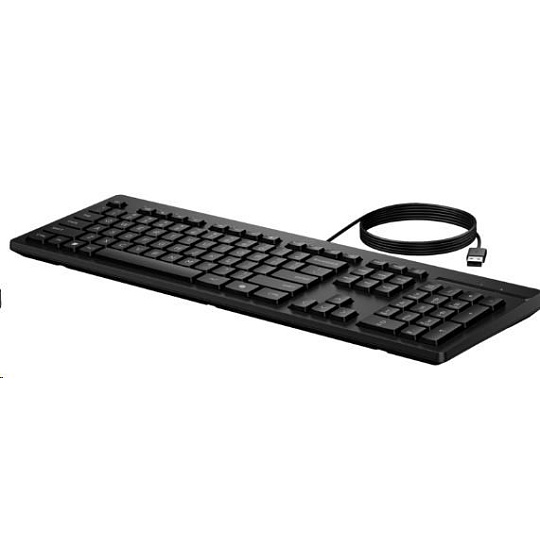 Bazar - HP 125 G2 Wired USB Keyboard - CZ/SK - bazar Bazar - HP 125 G2 Wired USB Keyboard - CZ/SK - bazar