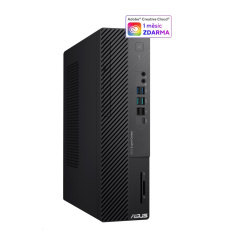 ASUS PC Desktop ExpertCenter D7 SFF (D700SEES-313100053X), i3-13100, 9L, 16GB, 512GB SSD, UHD 730, W11 Pro, Black