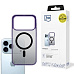 3mk ochranný kryt Frosty MagCase Purple pro Apple iPhone 17 Pro