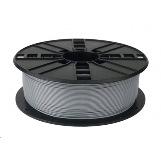 GEMBIRD Tisková struna (filament) PETG, 1,75mm, 1kg, šedá
