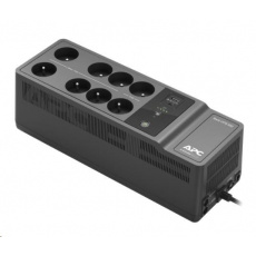 APC Back-UPS 850VA, 230V, USB Type-C and A charging ports (české a polské balení) (520W) - Poškozený obal - BAZAR