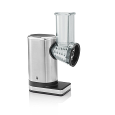 BAZAR - WMF KITCHENminis Salad-to-go struhadlo, 150 W, nerezová ocel, krájecí nástavce - Poškozený obal (Komplet) BAZAR - WMF KITCHENminis Salad-to-go struhadlo, 150 W, nerezová ocel, krájecí nástavce - Poškozený obal (Komplet)