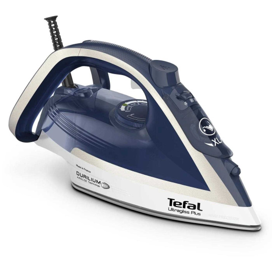 Tefal FV6812E0 Ultragliss Plus napařovací žehlička, 2800 W, anti-drip, rychlé nahřátí, modrá