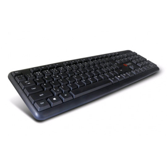 BAZAR - C-TECH klávesnice KB-102 USB, slim, black, CZ/SK "POŠKOZENÝ OBAL" BAZAR - C-TECH klávesnice KB-102 USB, slim, black, CZ/SK "POŠKOZENÝ OBAL"