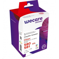 WECARE ARMOR cartridge pro CANON PIXMA TR7550,TR8550,TS6150,TS8150 (K10503W4), černá+CMY,26ml/4x12.2ml