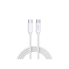 WG - Datový kabel Type-C na Type-C, 1 metr, 3 A, bílá WG - Datový kabel Type-C na Type-C, 1 metr, 3 A, bílá