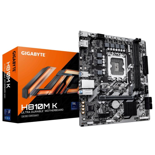 GIGABYTE MB Sc LGA1851 H810M K, Intel H810, 2xDDR5, 1xDP, 1xHDMI, mATX