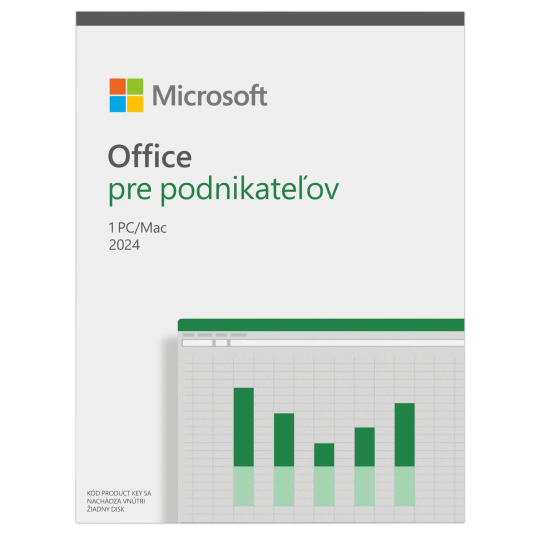 PROMO 3PCK Office Home and Business 2024 SK (pro podnikatele) + NOTINO 40 EUR