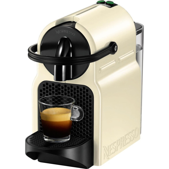 DeLonghi Nespresso Inissia EN80.CW kapslový kávovar, béžový, 19 bar, ohřev 25 s, nádržka 0,7 l, Espresso a Lungo