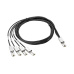 HPE StoreEver Mini-SAS High Density to 4-lane Mini-SAS External Fanout 2m Cable