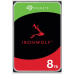 SEAGATE HDD 8TB IRONWOLF (NAS), 3.5", SATAIII, 7200 RPM, Cache 256MB, CMR