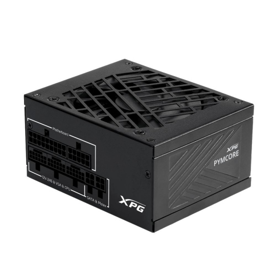 ADATA XPG zdroj PYMCORE 750W, 92 mm, Plně modulární, 80 Plus Gold, ATX 3.1 ADATA XPG zdroj PYMCORE 750W, 92 mm, Plně modulární, 80 Plus Gold, ATX 3.1