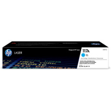 HP 117A Cyan Original Laser Toner Cartridge (700 pages)