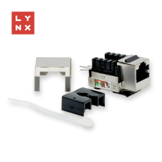 LYNX keystone STP Cat5e, 90 stp., bílý LYNX keystone STP Cat5e, 90 stp., bílý