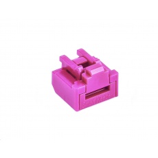 SMARTKEEPER Basic RJ45 Port Lock 10 - 1x klíč + 10x záslepka, růžová SMARTKEEPER Basic RJ45 Port Lock 10 - 1x klíč + 10x záslepka, růžová