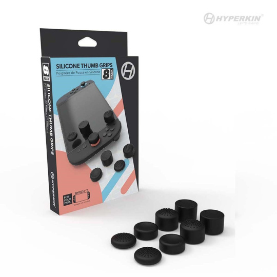 Hyperkin Pro Series Thumb Grips 8 PK for Nintendo Switch® 2 Joy-Cons® - Hyperkin Hyperkin Pro Series Thumb Grips 8 PK for Nintendo Switch® 2 Joy-Cons® - Hyperkin