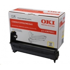 Oki Obraz. válec pro žlutý toner do C5850/C5950/MC560 (20k) Oki Obraz. válec pro žlutý toner do C5850/C5950/MC560 (20k)