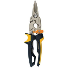 Fiskars PowerGear převodové nůžky na plech, přímé