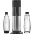 BAZAR - SodaStream DUO výrobník sody, mechanický, plastová láhev, skleněná láhev, bombička s CO2 - Poškozený obal