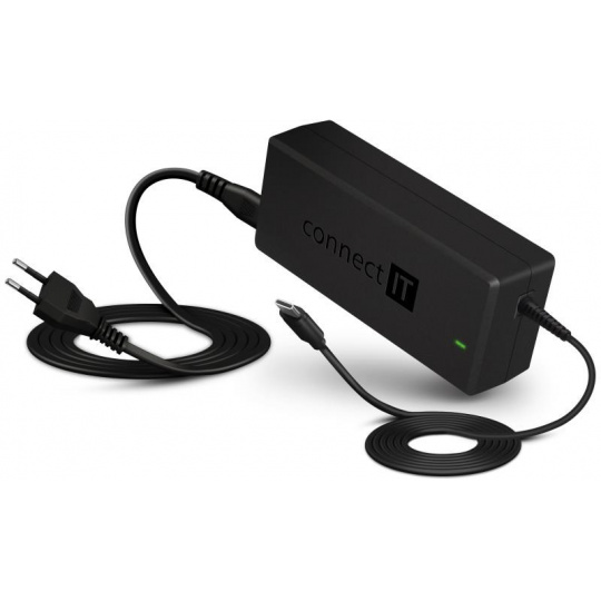 CONNECT IT univerzální notebookový adaptér MacPower, USB-C, PD 65 W