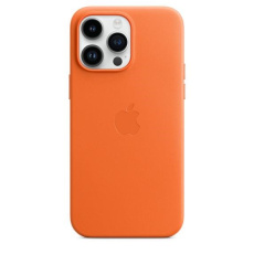 APPLE iPhone 14 Pro Max kožené pouzdro s MagSafe - Orange
