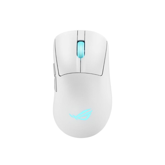 ASUS myš ROG Keris II Origin, bezdrátová herní myš, bílá