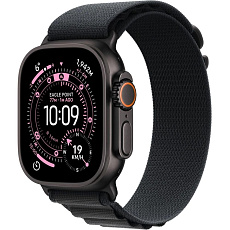 Apple Watch Ultra 3 GPS + Cellular 49mm Black Titanium Case with Black Alpine Loop - Small Apple Watch Ultra 3 GPS + Cellular 49mm Black Titanium Case with Black Alpine Loop - Small