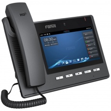 Fanvil IP telefon C600, 6 SIP, 7" dotykový LCD, 10/100/1000 Mbps, kamera, Android 4,2, napájecí zdroj Fanvil IP telefon C600, 6 SIP, 7" dotykový LCD, 10/100/1000 Mbps, kamera, Android 4,2, napájecí zdroj