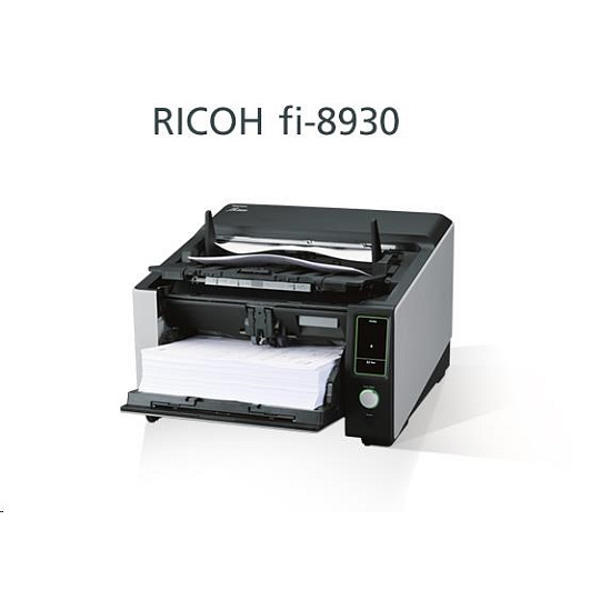 RICOH skener Fi-8930 A3, color, duplex, 130ppm v barvě 300dpi, USB 3.2 + RJ-45, ADF 750, Z: 12M